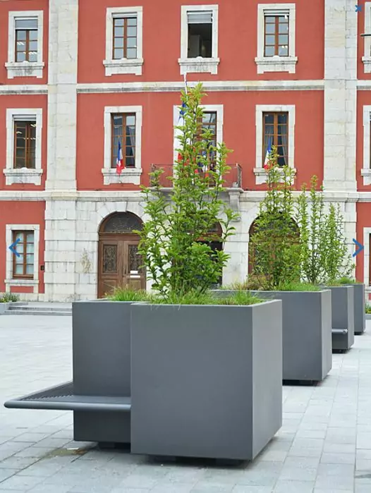 jardinieres metalliques