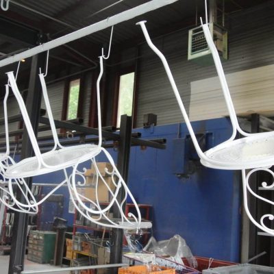 Repeindre un salon de jardin