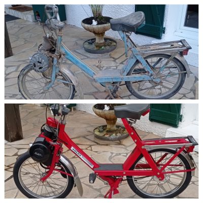 Repeindre solex mobylette - THERMOCOLOR ATC34